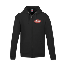Load image into Gallery viewer, Mersey Zip Up Hoodie - Black