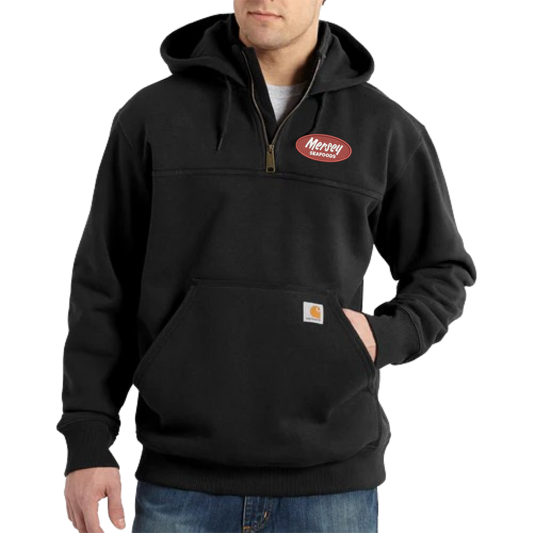 Carhartt Rain Defender® Paxton Heavyweight Hooded Zip Mock Sweatshirt